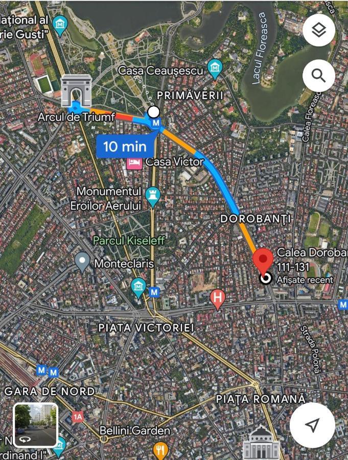 Le Petit Paris- Central , Dorobanti With A View Bucureşti Ngoại thất bức ảnh